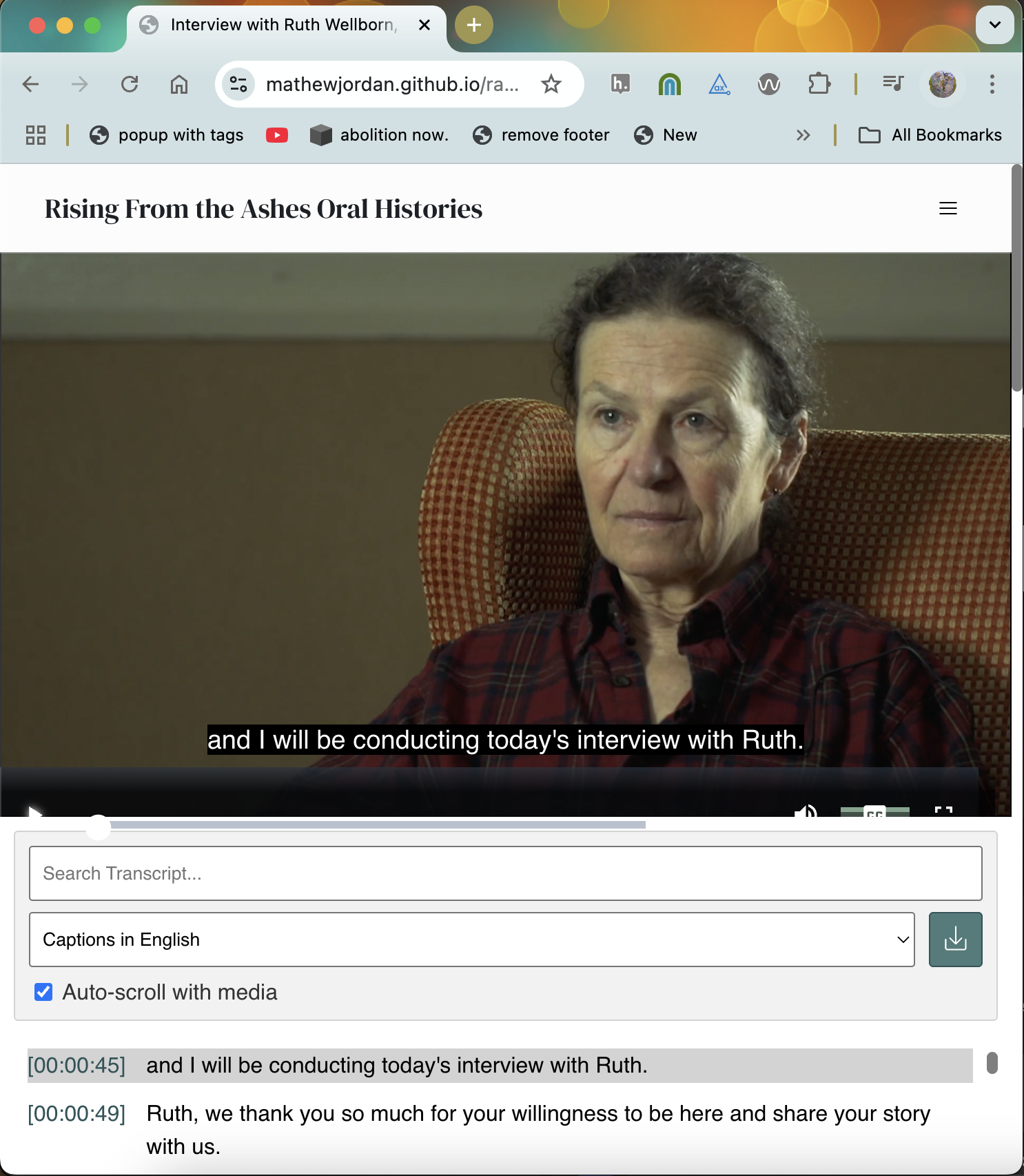A Thumbnail of RAMP as the Component Viewer